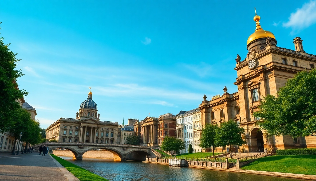 Attractive poster printing Dublin showcasing iconic landmarks in vibrant colors.