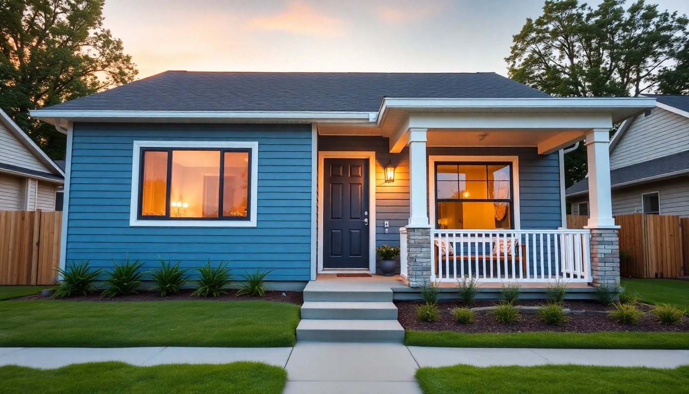 Enhance your home's curb appeal with stunning exterior renovations featuring modern siding and new windows.