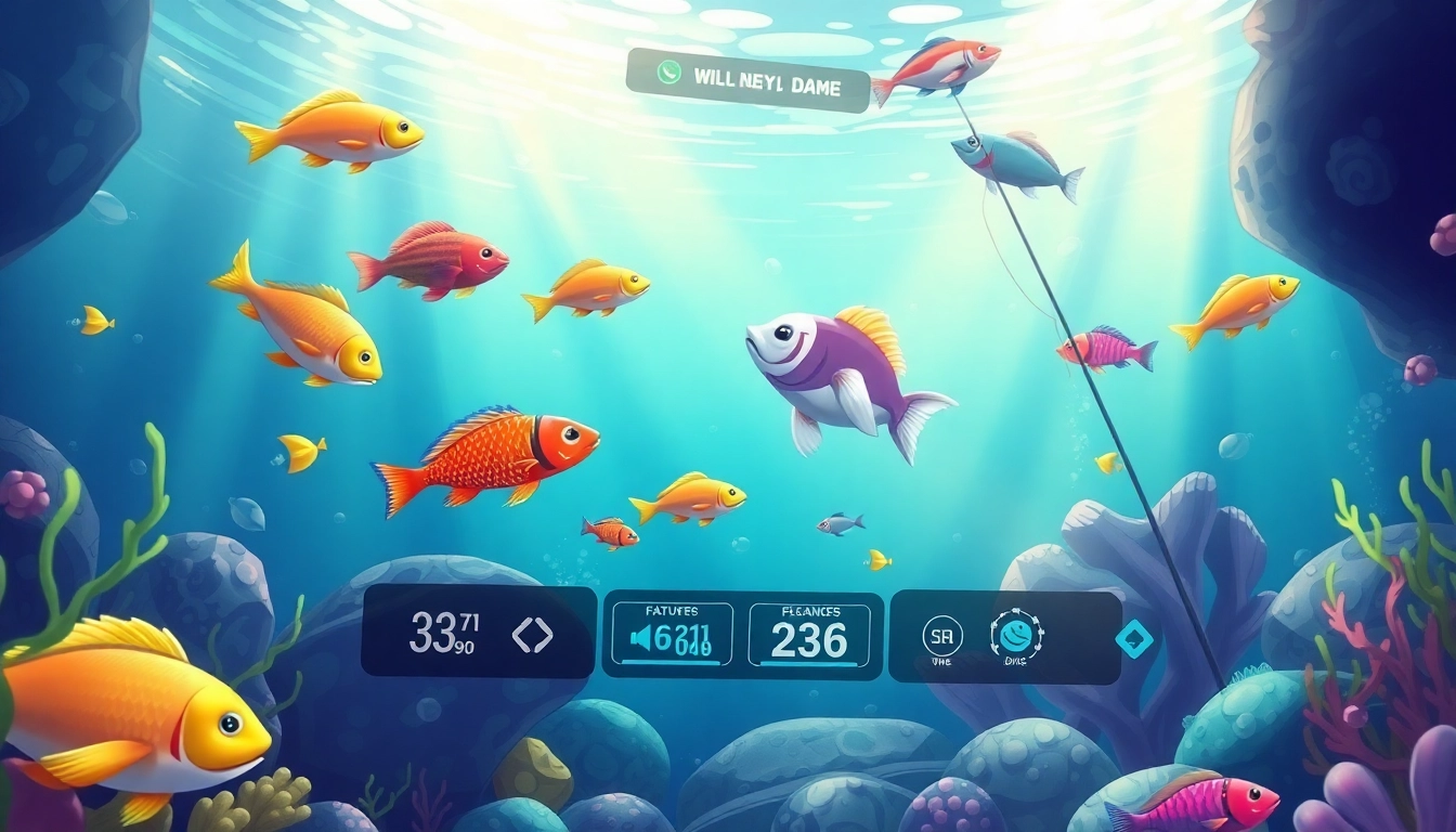 Experience the excitement of slot tembak ikan online with vibrant underwater graphics and dynamic fishing gameplay.