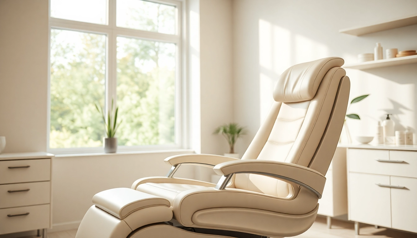Die perfekte liege für Kosmetik: Komfort und Funktionalität für Ihr Studio