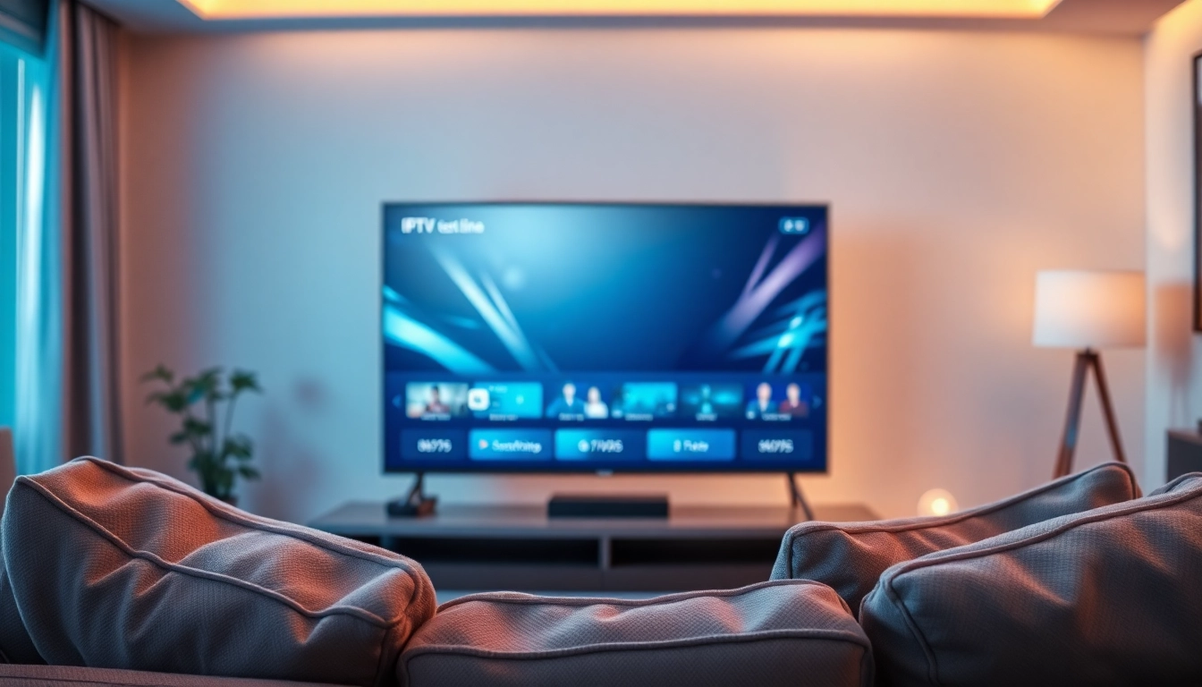 Enhancing Your Home Viewing Experience with an IPTV Test Line