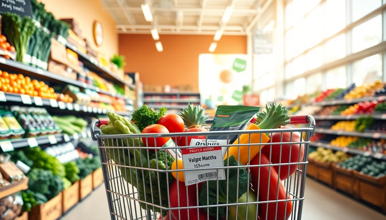 Maximize savings with the thrive market price match guarantee illustrated in a bustling grocery store.