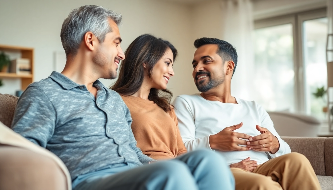 Couple engaging in communication in relationships, showcasing deep emotional connection and sincerity.