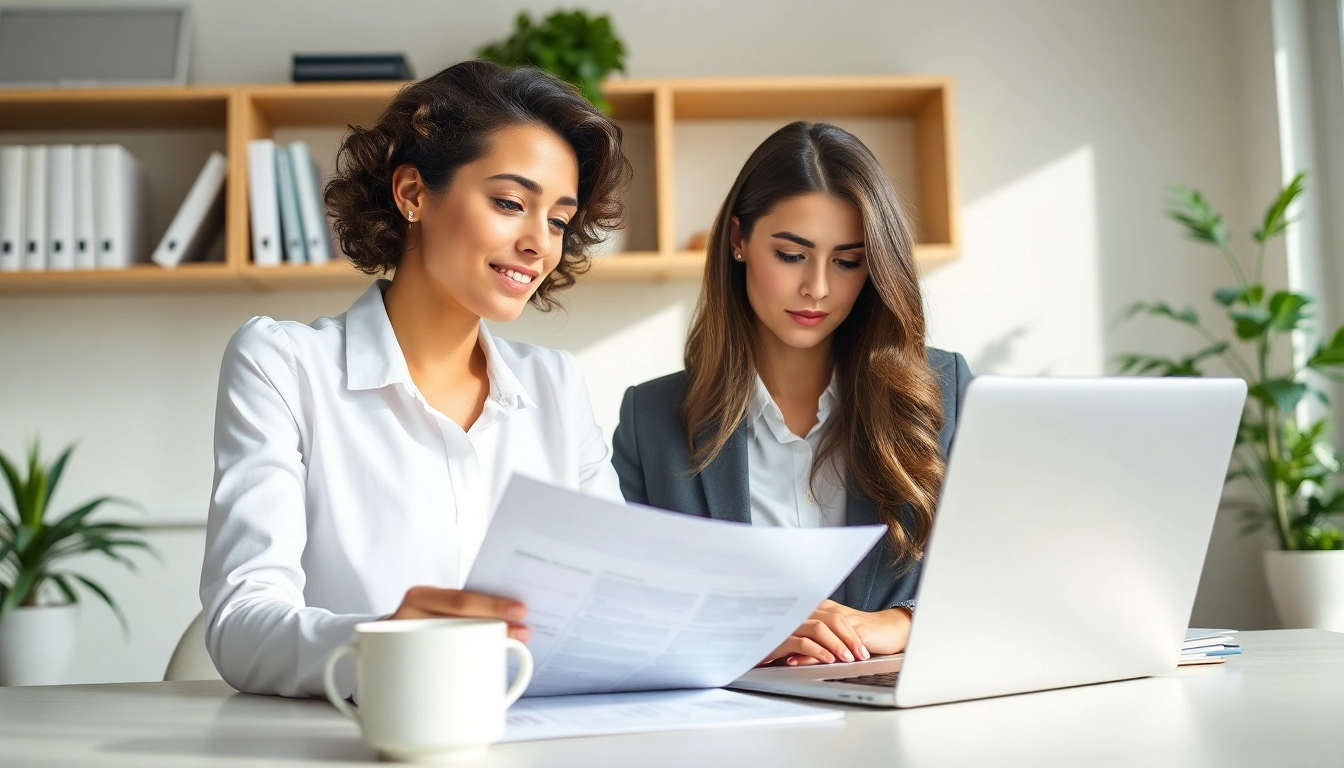 Assessing startup business loans for bad credit guaranteed with determination in a bright office setting.