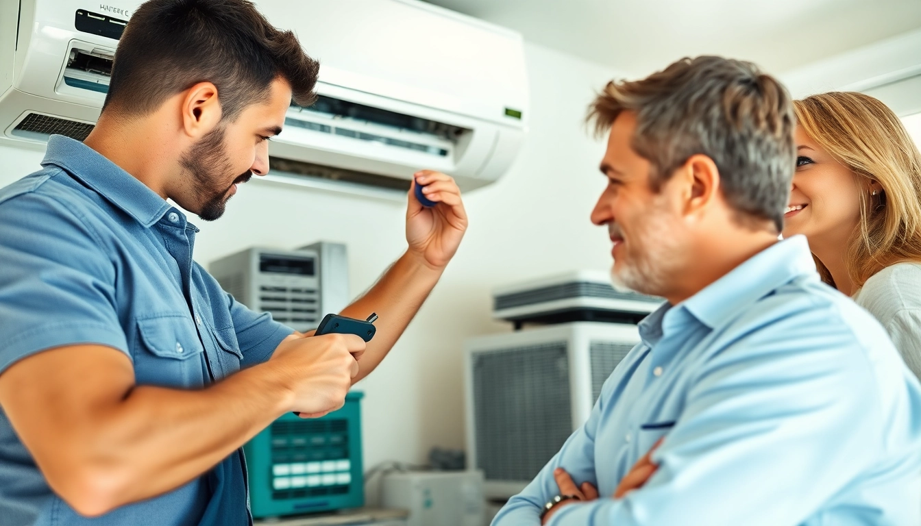 Expert technician conducting ac repair glendale az in a clean and organized home environment.