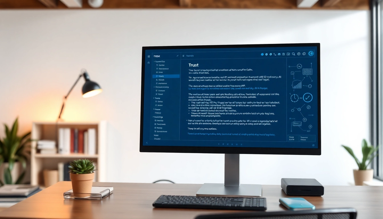 Engaging AI checker interface highlighting text analysis features in a professional setting.