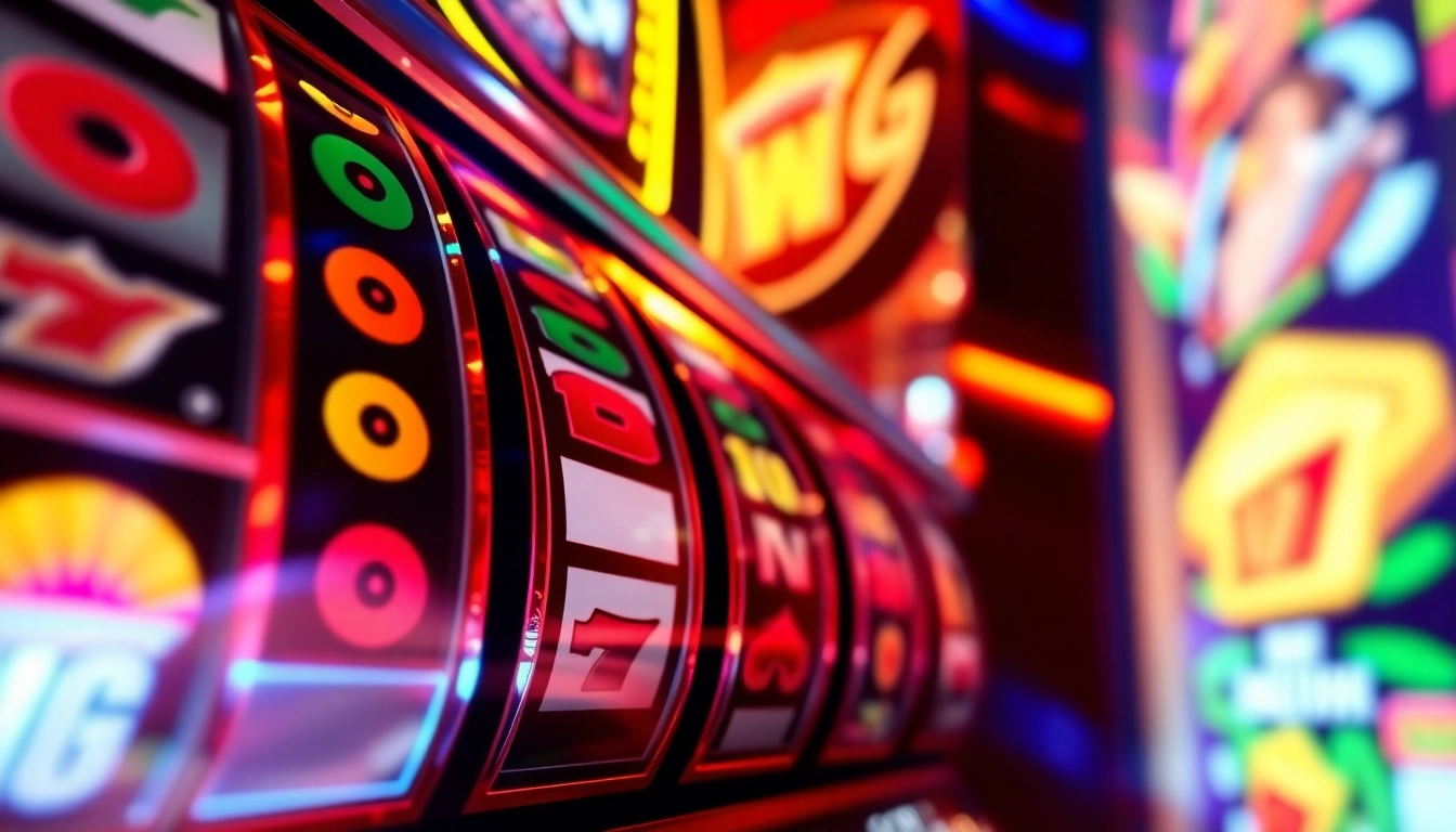 Experience the excitement of pgslot with vibrant reels, inviting lights, and a lively casino atmosphere.