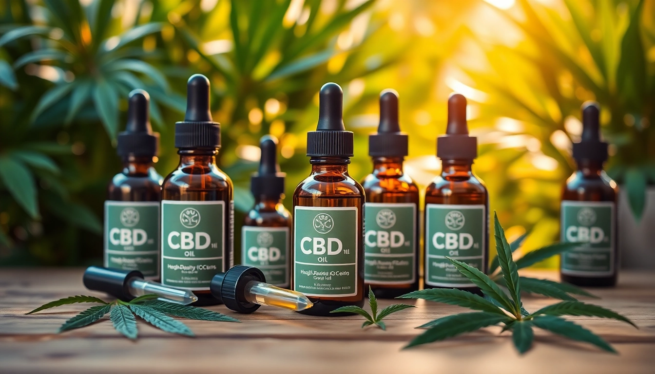 Premium CBD oil India displayed with nature elements, highlighting relaxation and wellness benefits.
