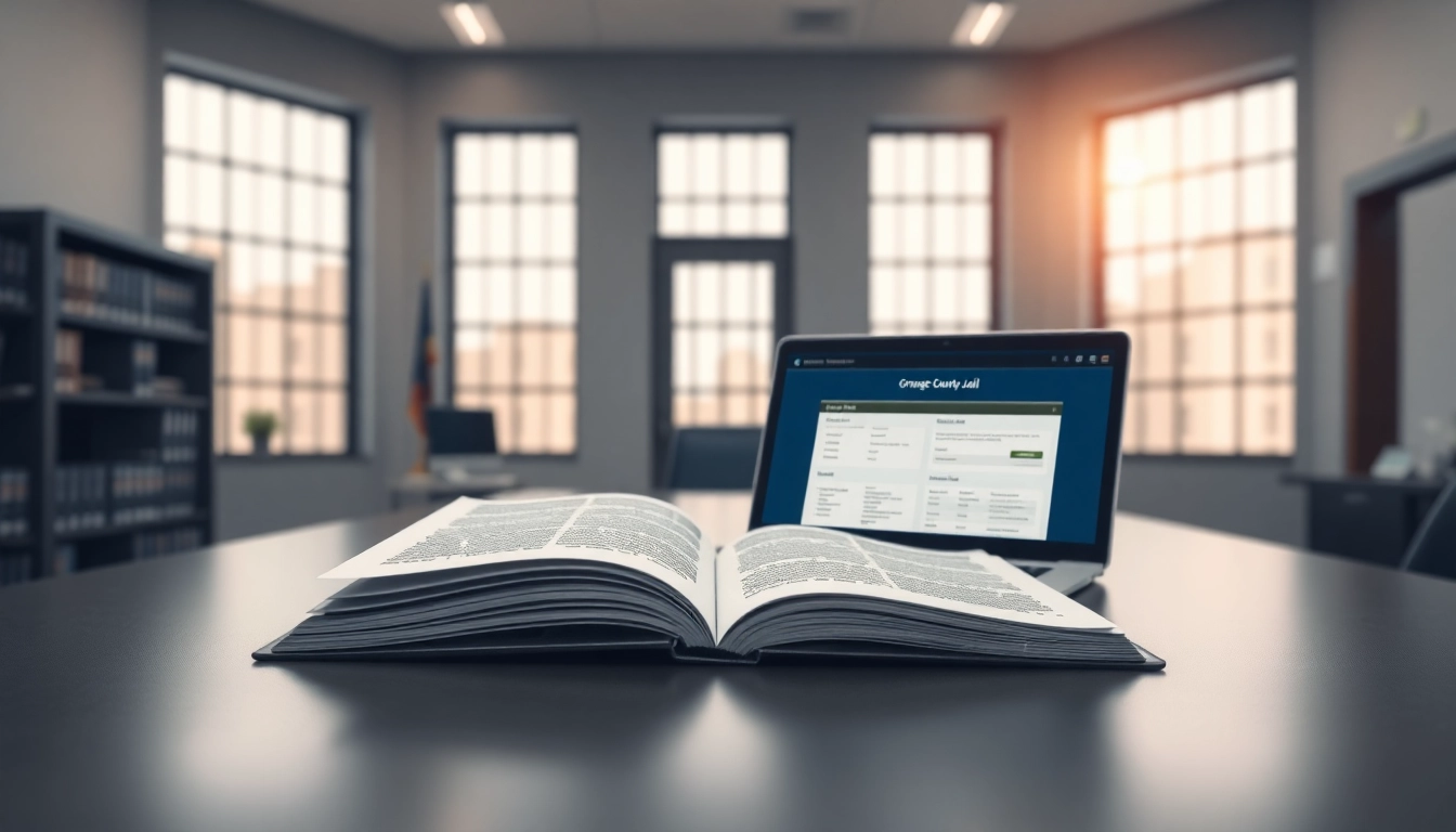 Explore the professional legal office setting related to Orange County Jail services.
