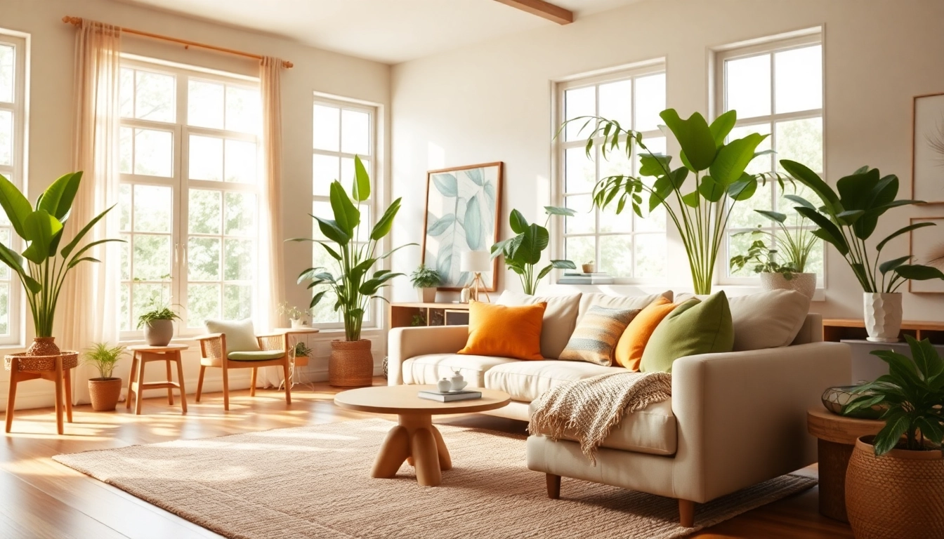 Engage in Creative living with a vibrant and inviting interior design showcasing stylish furniture.