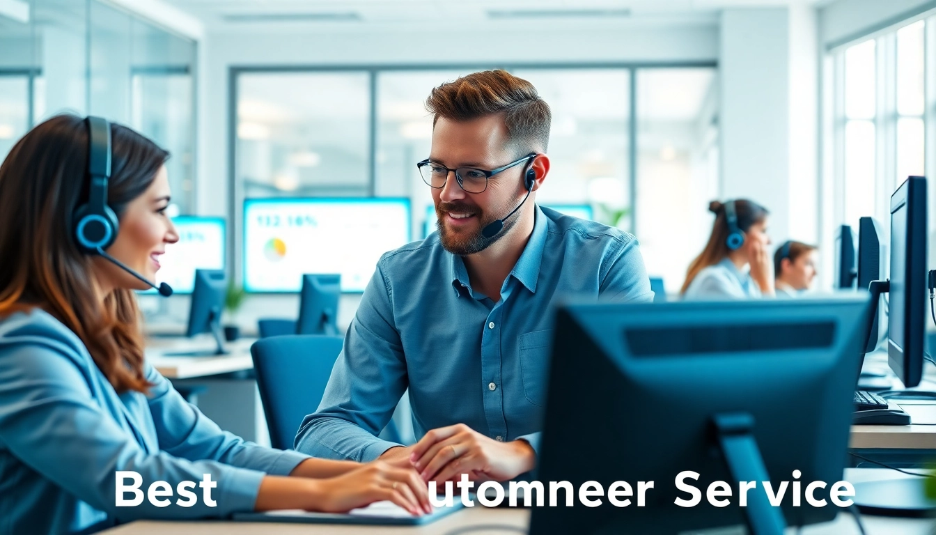 Delivering the Best Outsourced Customer Service within a modern office environment.