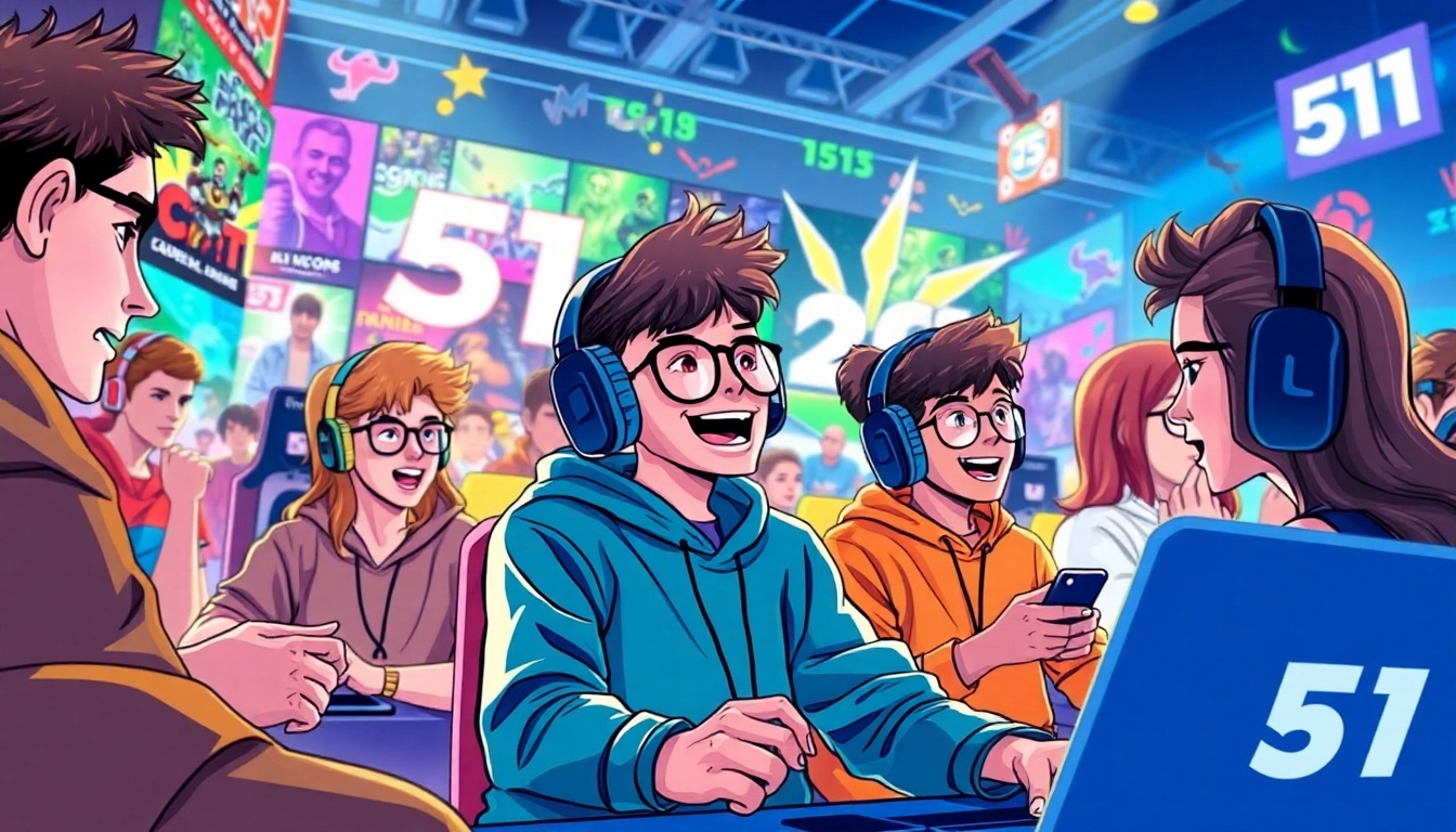 Join the excitement of 51 game by immersing in thrilling e-sports adventures with vibrant graphics.