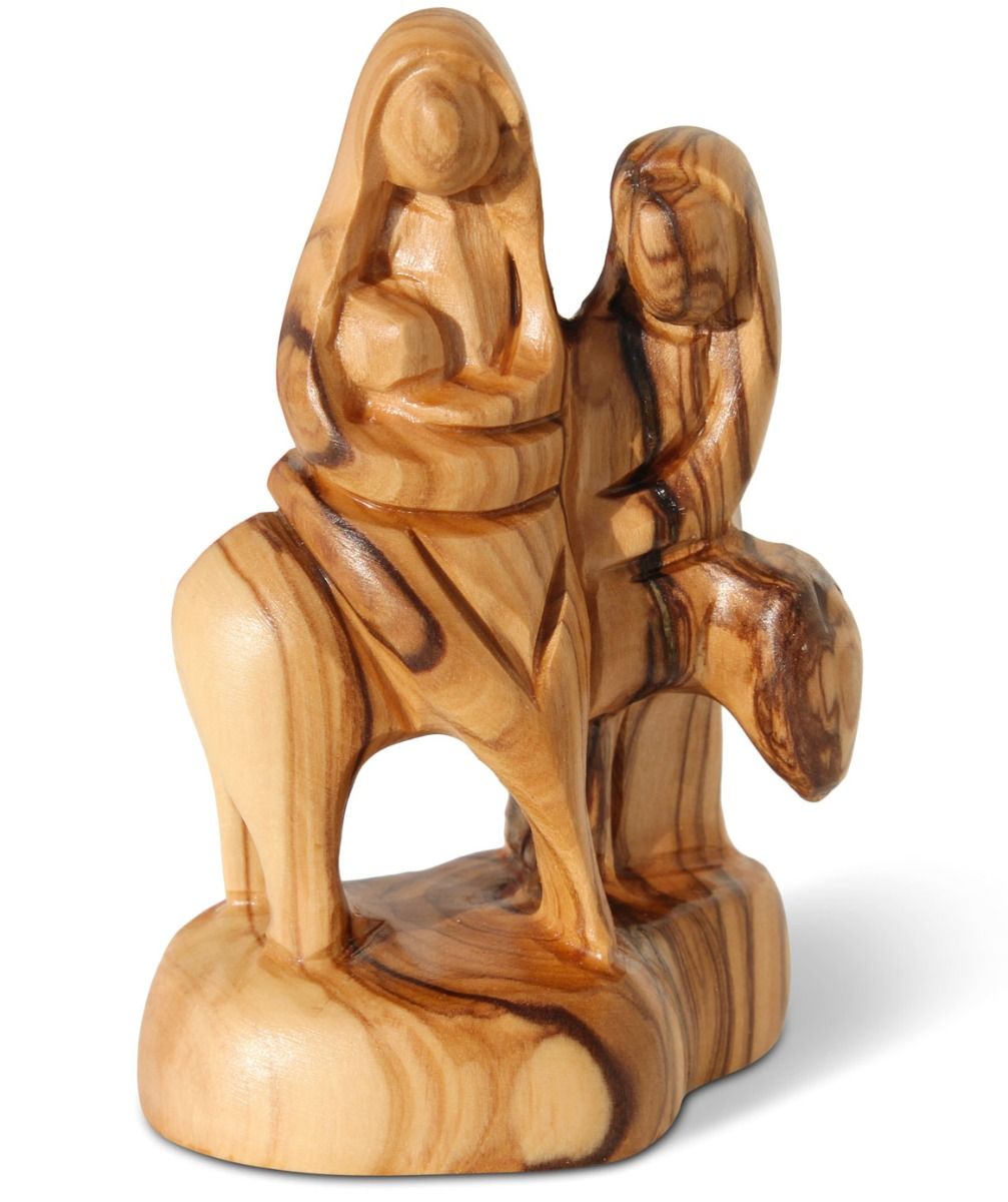 Olive Wood Carvings Inspired by Biblical Stories